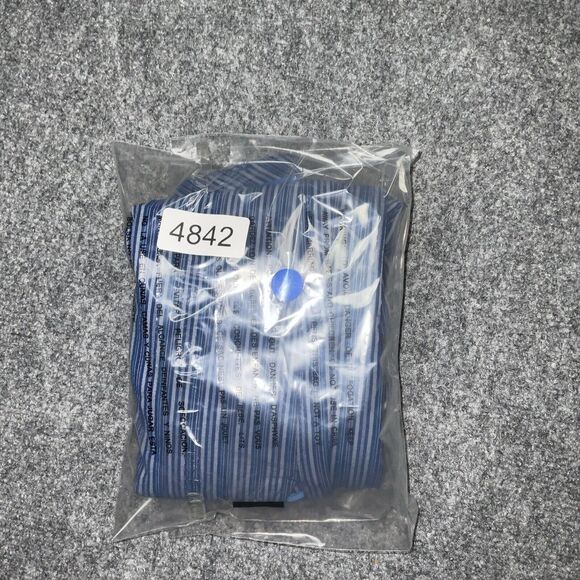 Tommy Bahama Shorts Mens Size 33 Blue Striped Performance Casual Chino - Picture 10 of 10